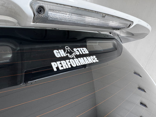 “Ghosted Performance” sticker